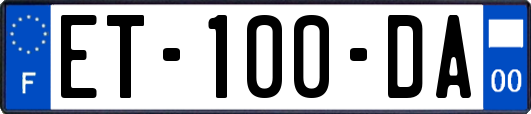 ET-100-DA