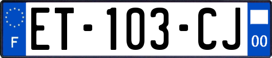 ET-103-CJ