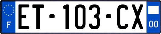 ET-103-CX
