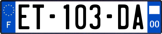 ET-103-DA