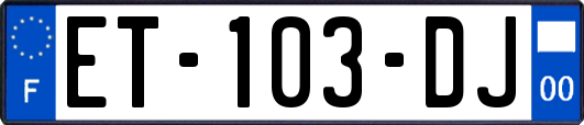 ET-103-DJ