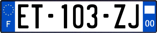 ET-103-ZJ
