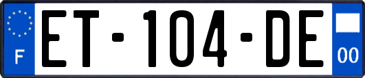 ET-104-DE