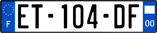 ET-104-DF