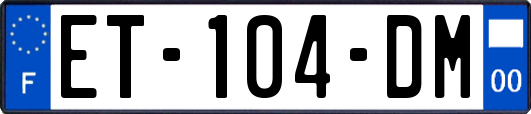 ET-104-DM