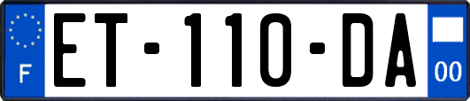 ET-110-DA