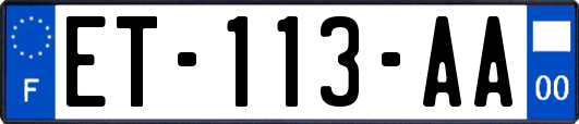 ET-113-AA