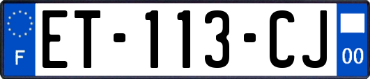 ET-113-CJ