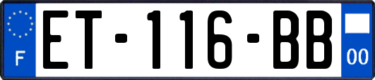 ET-116-BB