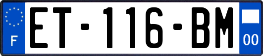 ET-116-BM