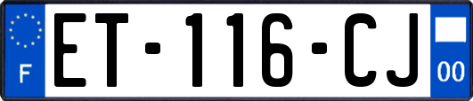 ET-116-CJ