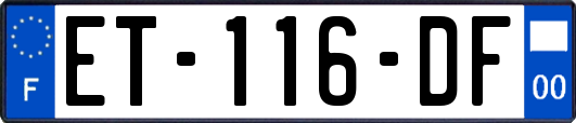 ET-116-DF