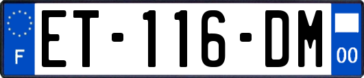 ET-116-DM