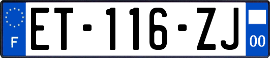 ET-116-ZJ