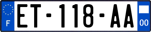 ET-118-AA