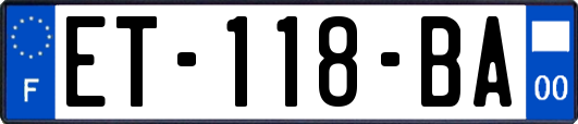 ET-118-BA