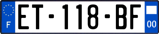 ET-118-BF