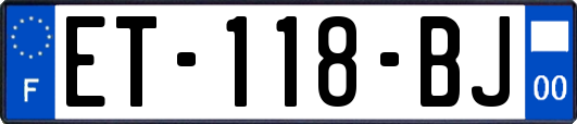 ET-118-BJ