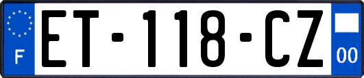 ET-118-CZ