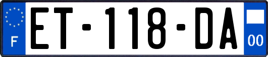 ET-118-DA