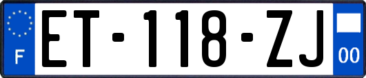 ET-118-ZJ