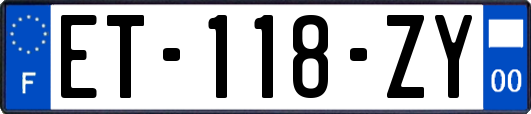 ET-118-ZY