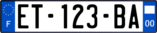 ET-123-BA