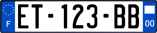 ET-123-BB