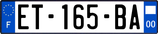 ET-165-BA