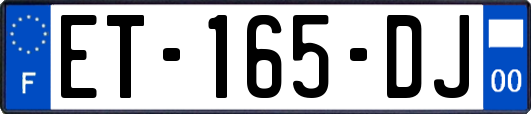 ET-165-DJ