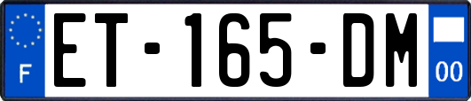 ET-165-DM