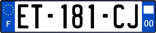ET-181-CJ