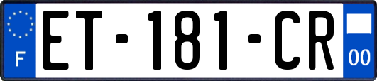 ET-181-CR