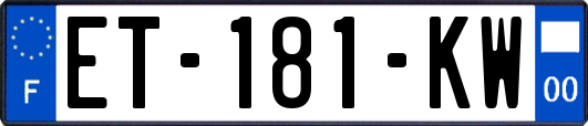 ET-181-KW