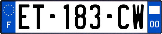 ET-183-CW