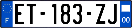 ET-183-ZJ