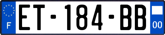 ET-184-BB