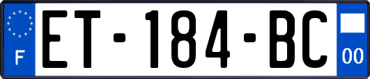 ET-184-BC