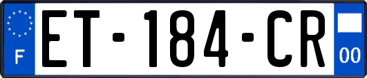 ET-184-CR