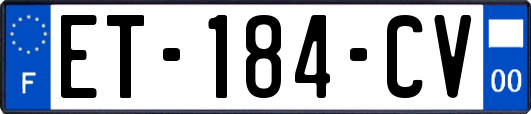 ET-184-CV