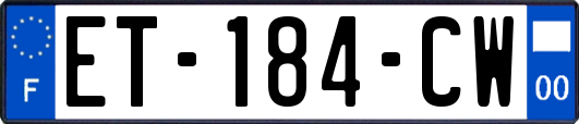 ET-184-CW