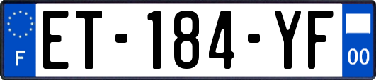 ET-184-YF