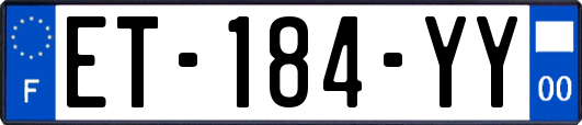 ET-184-YY