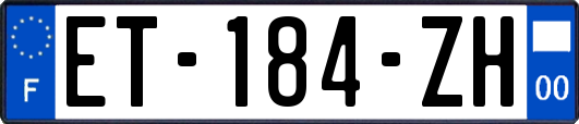 ET-184-ZH