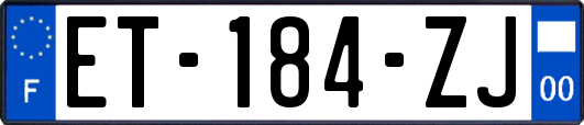 ET-184-ZJ