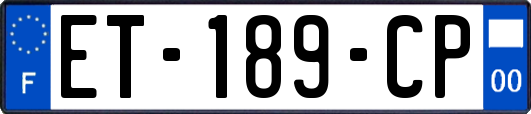 ET-189-CP