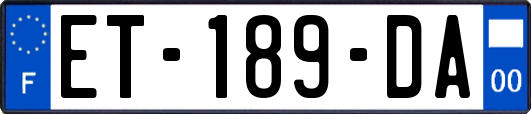 ET-189-DA