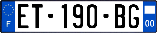 ET-190-BG