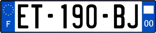 ET-190-BJ