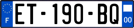 ET-190-BQ